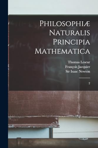 Cover of Philosophiæ naturalis principia mathematica.