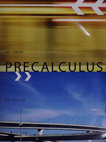 Cover of Precalculus